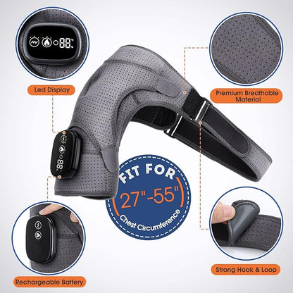 Shoulder Massager Wrap with Heat