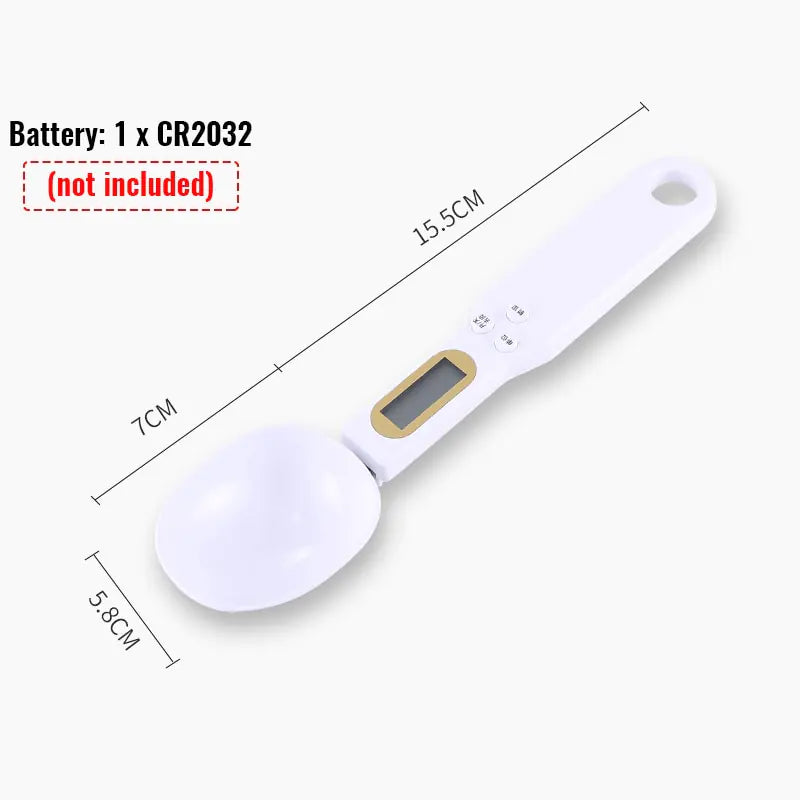 Supplement Weighing Spoon with LCD Display